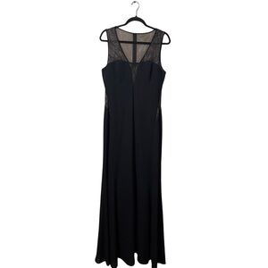 Max and Cleo black Dress with Lace details Size 12